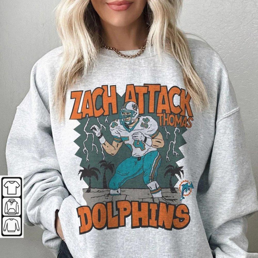 Miami Dolphins Zach Attack Tua Tagovailoa Football Sweatshirt